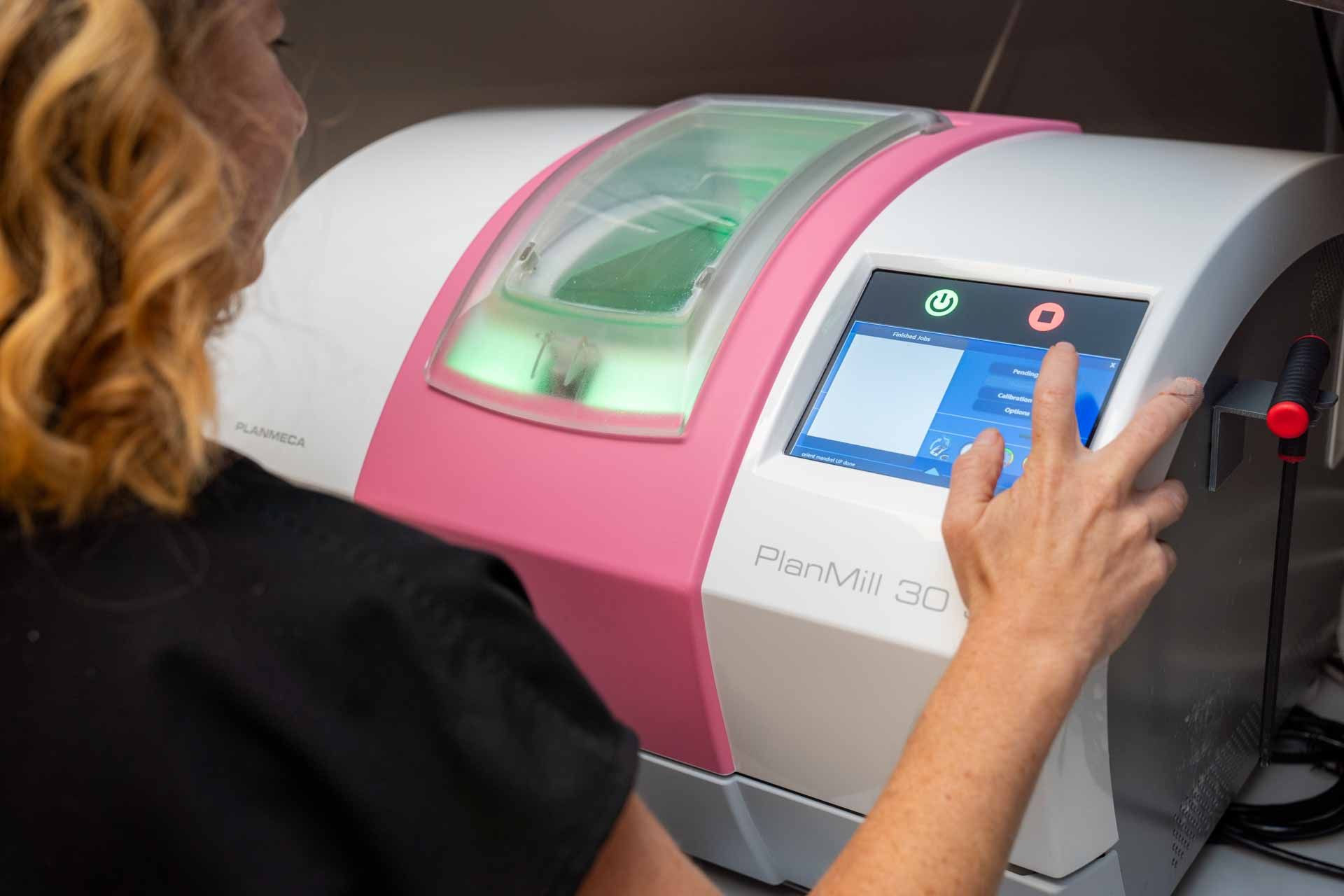 plan mill technology for dental crown implants at cusp dental